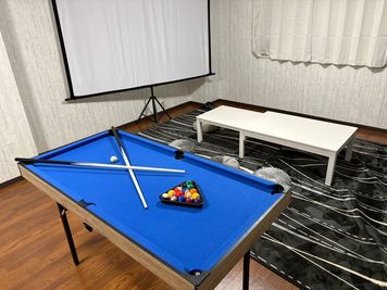 タマリバシネマ千葉 シネマ&ビリヤードの室内の写真