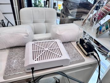 備品が充実しています。 - minoriba_nail大和田駅前店 レンタルサロン　ネイルスペースの設備の写真