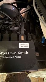 HDMI対応です。モニター3台用 - 水上亭 貸切!レンタルルーム飲食持込自由＆ゴミ捨てOK 豊橋駅近~20名の室内の写真