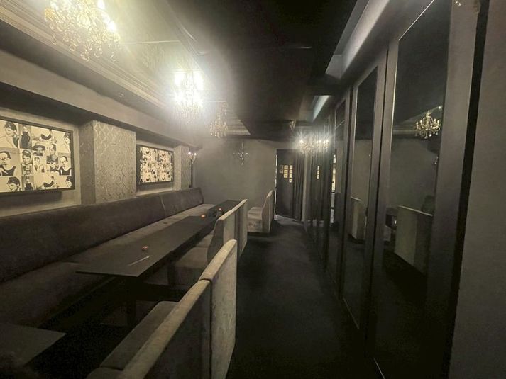 １F部分 - 東心斎橋　八幡筋　レンタルスペース 東心斎橋１棟貸　大人数パーティー向けスペース　カラオケ利用可能の室内の写真