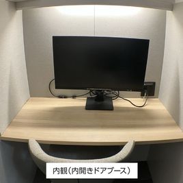 CocoDesk [SQ-21] ウイング新橋　B1F 多目的トイレ付近　２１番ブース CocoDesk [SQ-21] の室内の写真