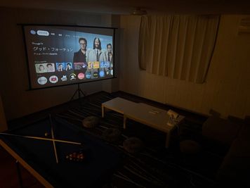 タマリバシネマ千葉 シネマ&ビリヤードの室内の写真