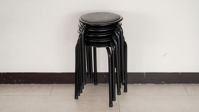 「椅子 １０脚」
待機スペースやレッスン時の説明に便利です。使用後は元の位置へ。 - PALETTEスタジオ 百合ヶ丘の室内の写真