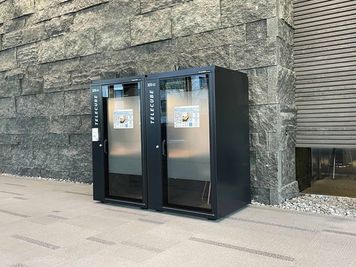 【テレキューブ】赤坂センタービル。視線と音を遮る、プライベートな集中環境。(309−01) - テレキューブ 赤坂センタービル