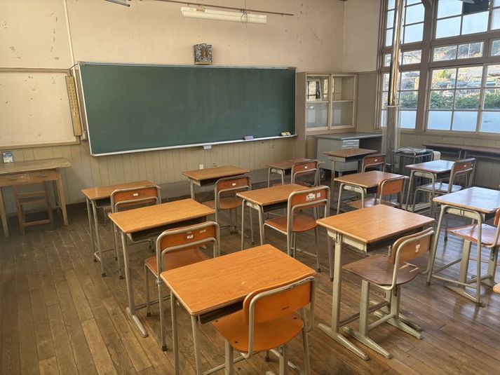 木造校舎多目的スペース - 旧小川町立小川小学校下里分校