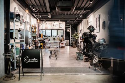 体験型広告スペース 『カメレオ』 Chameleo （カメレオ）の入口の写真