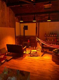 古民家コミュニティハブ「善八」 一棟貸し古民家の室内の写真