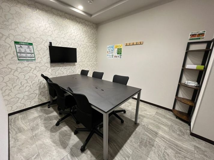 【恵比寿駅徒歩1分】6名会議室（Room F）【3階】. - いいオフィス恵比寿