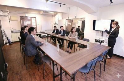 リンクスペース神田A　駅近貸会議室・スタジオ リンクスペース神田A🌅【貸会議室/ダンススタジオ/全身鏡】の室内の写真