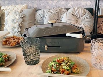 たこ焼き器あります／有料オプション - レンタルスペースemu アメ村・心斎橋アクセスよし✨レンタルスペースemuの設備の写真