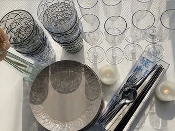 カトラリー一例
※無料でご利用できます - レンタルスペースemu アメ村・心斎橋アクセスよし✨レンタルスペースemuの設備の写真