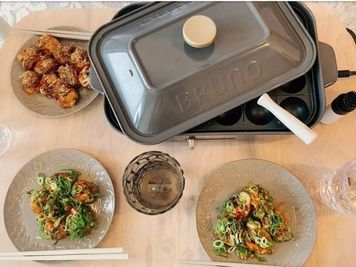 たこ焼きパーティイメージ - レンタルスペースemu アメ村・心斎橋アクセスよし✨レンタルスペースemuの設備の写真