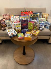 まだありますが、置けるだけ置いてみました。ご自由にお使いください。 - Tekapo Lounge -長居していい小さな喫茶ラウンジ- Tekapo Loungeの設備の写真