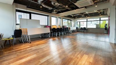 ウォーキングレッスンに最適 - 【名古屋矢場町3分NYスタイル空間】D→START名古屋栄本店 Ⅾ→START名古屋本店「第1セミナールーム＆スタジオ」の設備の写真
