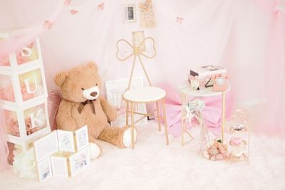 ピンクの可愛いブースもございます♡ - オフィス長田 セルフ撮影スタジオLUNAの室内の写真