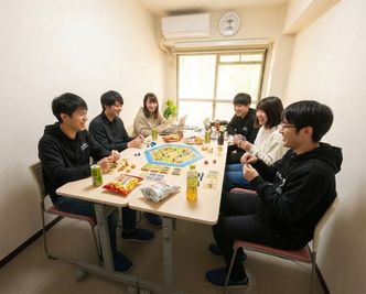ボードゲームでのご利用頂いております。 - TSUBAKI柏 TSUBAKI柏スペースの室内の写真