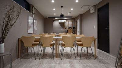 16人座れるダイニングテーブル - COMMON LABの室内の写真