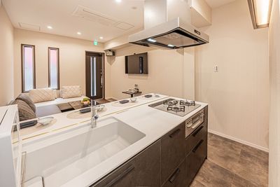 1階、カラオケキッチン - YokoSakura 一軒家丸ごとスペース　板橋駅徒歩2分の室内の写真