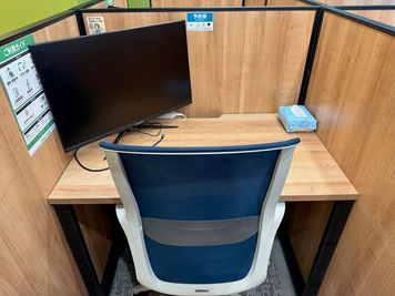 いいオフィス雪が谷大塚 by ゆたか ブース席 No.3の室内の写真