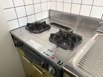 魚焼きグリルと2口ガスコンロ - セルフケアラボbySEAPJA 【即決専用】（覚王山）セルフケアラボby SEAPJAの室内の写真