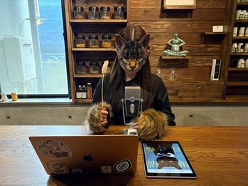 ポッドキャストや動画撮影に - セルフケアラボbySEAPJA 【即決専用】（覚王山）セルフケアラボby SEAPJAの室内の写真