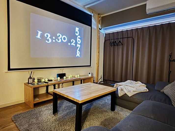 映画📽️ゲーム🎮プロジェクター付きパーティールーム🤩 - TheaterROOM高崎