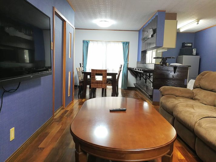 多目的ゆんたくスペース - 広いリビング絶景BBQスペース有