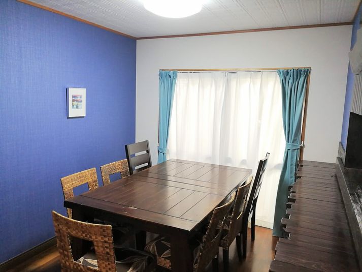 多目的ゆんたくスペース - 広いリビング絶景BBQスペース有