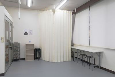 更衣室ご使用時の様子 - PALETTEスタジオ 百合ヶ丘の室内の写真