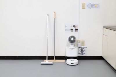 お掃除グッズ - PALETTEスタジオ 百合ヶ丘の設備の写真