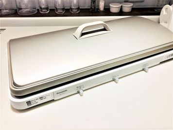 IHデイリーホットプレート　
パナソニック　KZ-CX1　2,200円 / 1回 - 恵比寿キッチンレンタルスタジオ Talk Kitchen  恵比寿レンタルキッチンスタジオ /Talk Kitchenの設備の写真