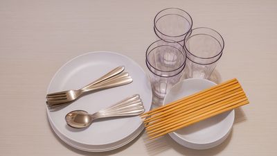 カトラリー各種取り揃えております。 - Cafenoma（カフェノマ）神田の設備の写真