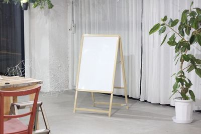 A型看板。
会場案内や展示タイトル掲示にご利用ください。 - misc. ギャラリーmisc. / 多目的スペースmisc.の設備の写真