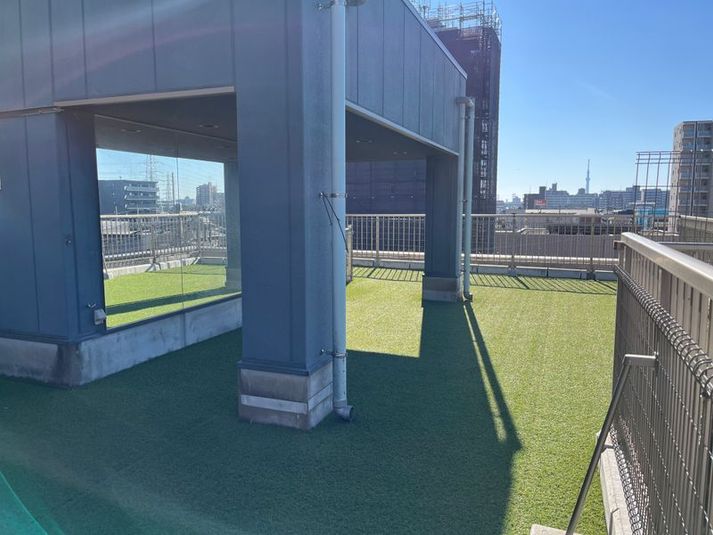 屋上レンタルスペース - 屋上スペース　TX「六町」駅前