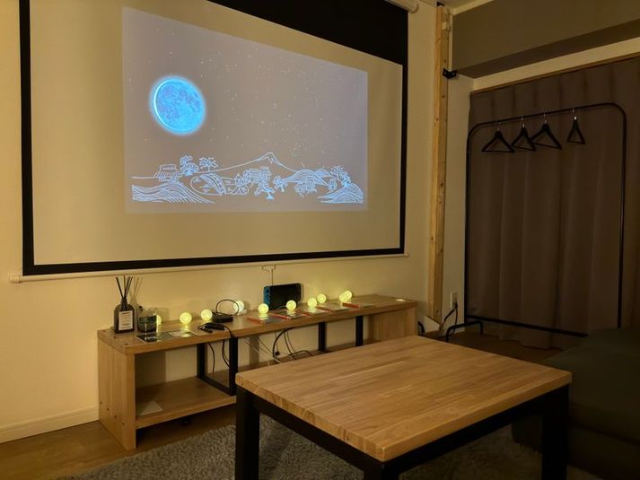 映画📽️ゲーム🎮プロジェクター付きパーティールーム🤩 - TheaterROOM高崎