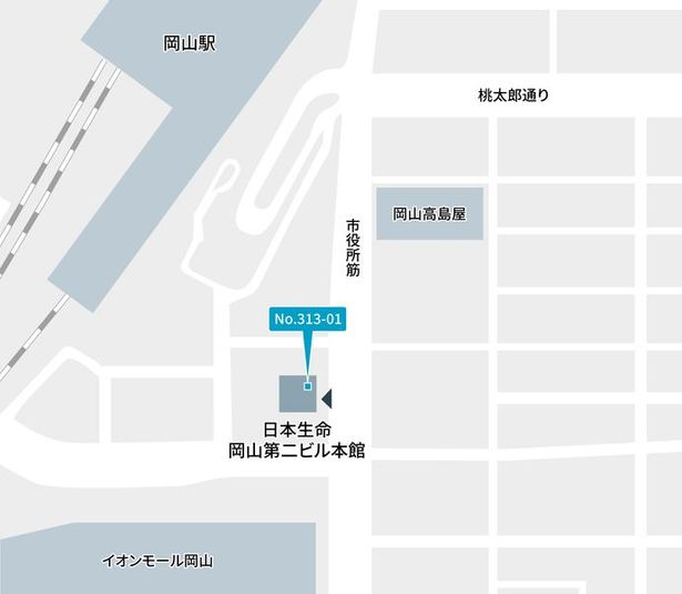 313−01 - テレキューブ　日本生命岡山第二ビル本館