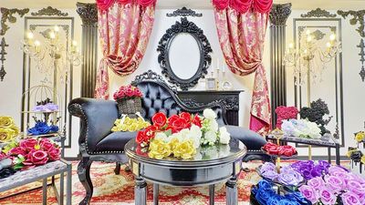 姫スタ独自の作り込まれた背景でムードある撮影が可能です。 - 姫スタジオ（大名ゴシック店） 姫スタジオ（博多ゴシック店）の室内の写真