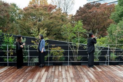 MIDORI.so Aoyama MIDORI.so AOYAMA　屋上の室内の写真