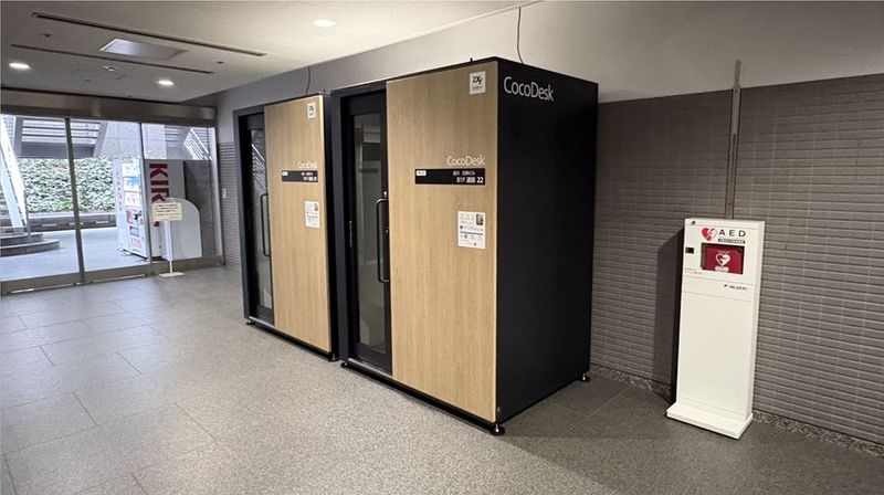 CocoDesk [PF-22] 品川　日新ビル　B1F通路　２２番ブース CocoDesk [PF-22]の外観の写真