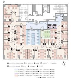 THE HUB 品川 コワーキングスペース【会話可能エリア】の室内の写真