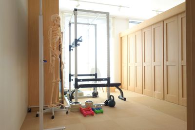 トレーニングルーム - ボディメイクスタジオASmake レンタルスペース(ジム等)の室内の写真