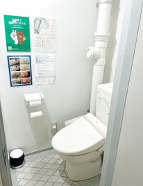 共有トイレ　※いつも清潔にしています♪ - 【AngelSalonグループ】AngelLash／iley蒲田 【個室】レンタル美容サロンの設備の写真