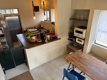 バトン·中島  キッチン付きレンタルスぺスの設備の写真