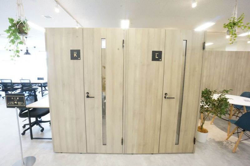 Q-Works FUKUMA 個室ブースK - 【Q-Works FUKUMA】