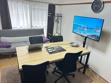 鹿児島中央駅西口から徒歩4分。作業やテレワークに最適なスペース！ - お気軽ルーム　グランベルデ