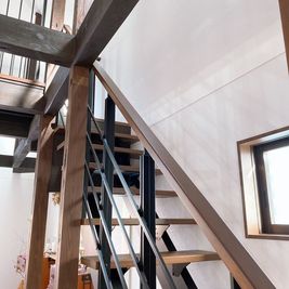 １階のカフェ内階段より２階へお上がりください。（※土足厳禁） - Gallery ＆ Cafe なないろは 【京都銀閣寺】なないろは2階個室　レンタルスペース　つぼみルームのその他の写真