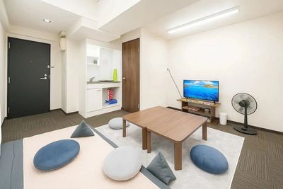 マイスペースセントラル名古屋⭐ プライベートル－ム名駅前の室内の写真