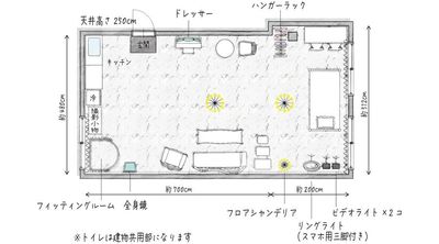 シンデレラフォトスタジオ 仙台 シンデレラフォトスタジオ Pink & Blue仙台の室内の写真