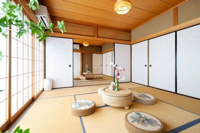 浅草エリア・広々和モダンルームの室内の写真