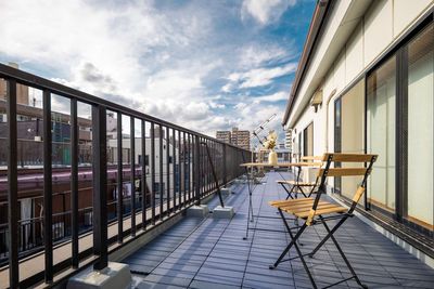 バルコニー - 浅草エリア・広々和モダンルームの室内の写真